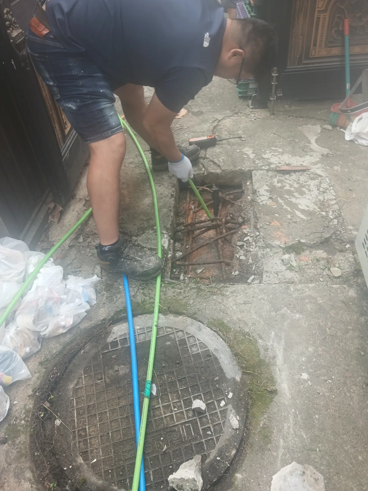 부평구 갈산동 하수구막힘 집수정 연결 배수관 고압세척